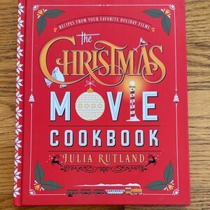 The Christmas Movie Cookbook by Julia Rutland - Red Cover NEW